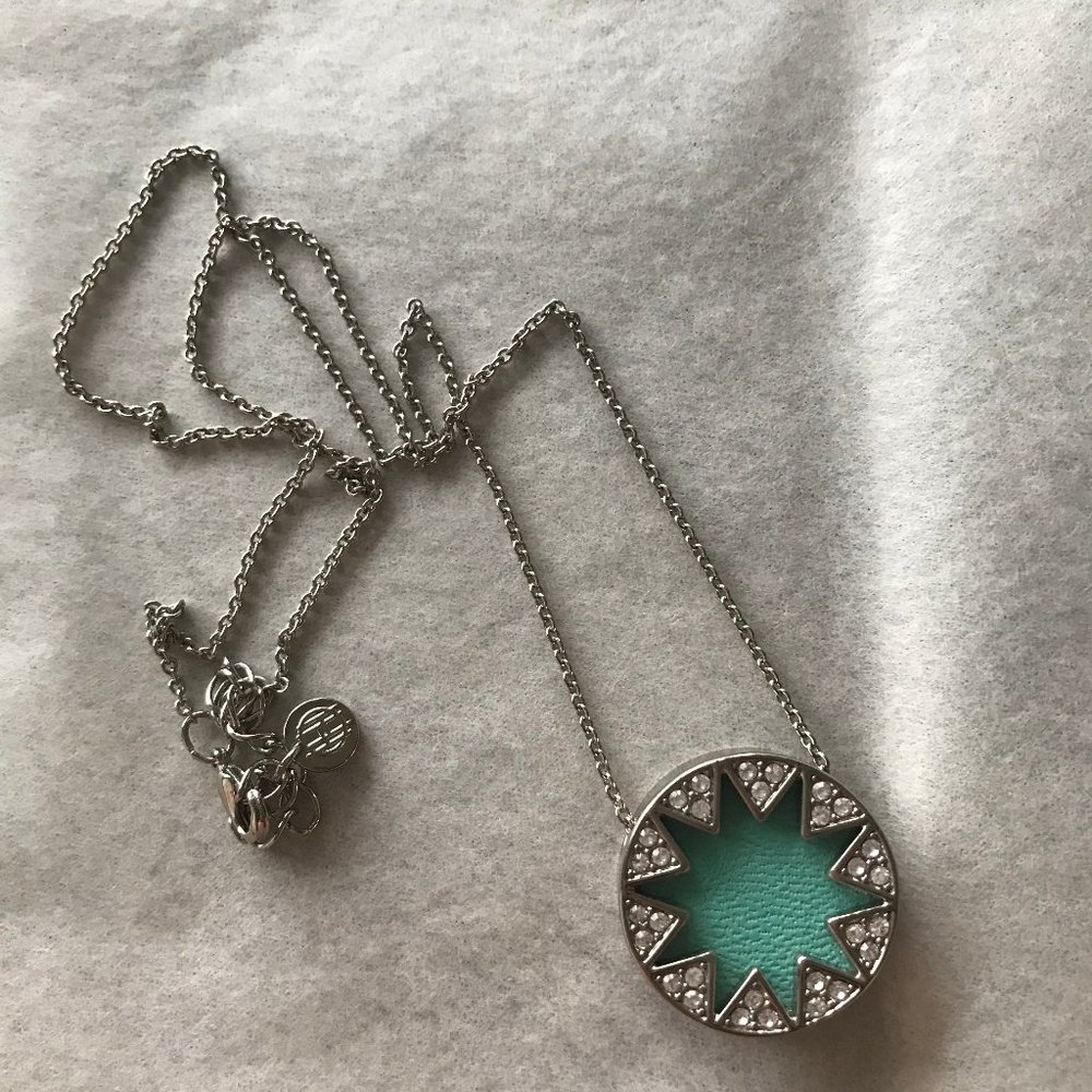 OBO House of Harlow Sunburst small necklace silver